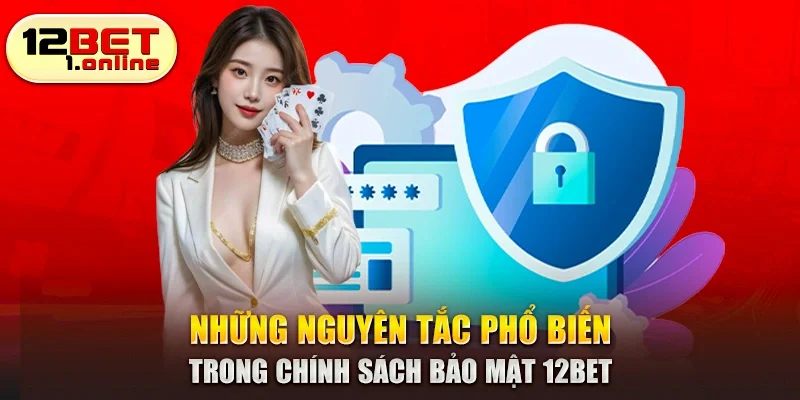 Những nguyên tắc phổ biến trong chính sách bảo mật 12Bet